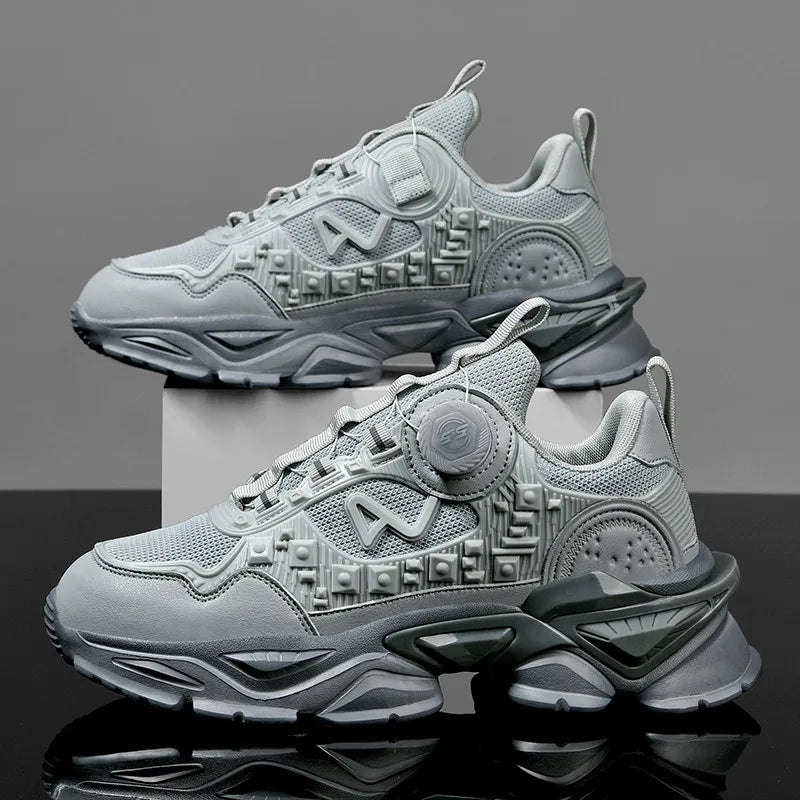 Men's Breathable Casual Sneakers Luxury Trainers Running Shoes