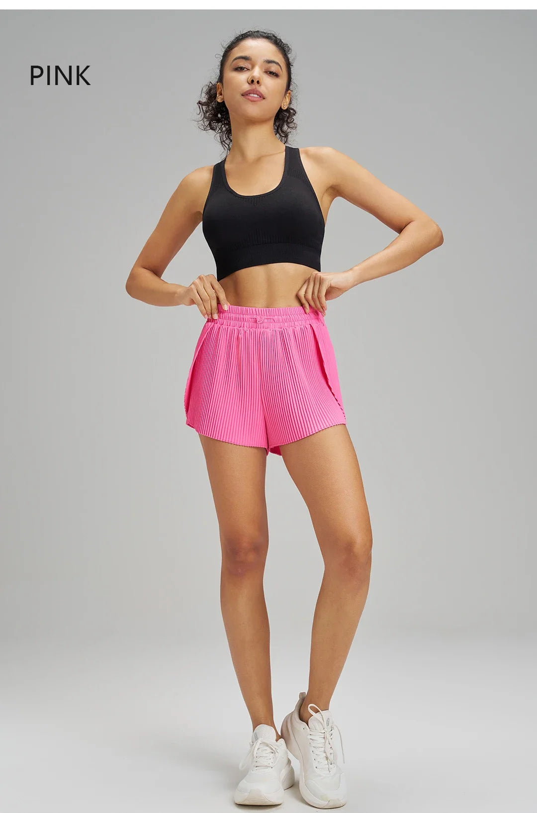 Womens Breathable Yoga Shorts Skirt Pants Outdoor Quick Dry Fitness Wear