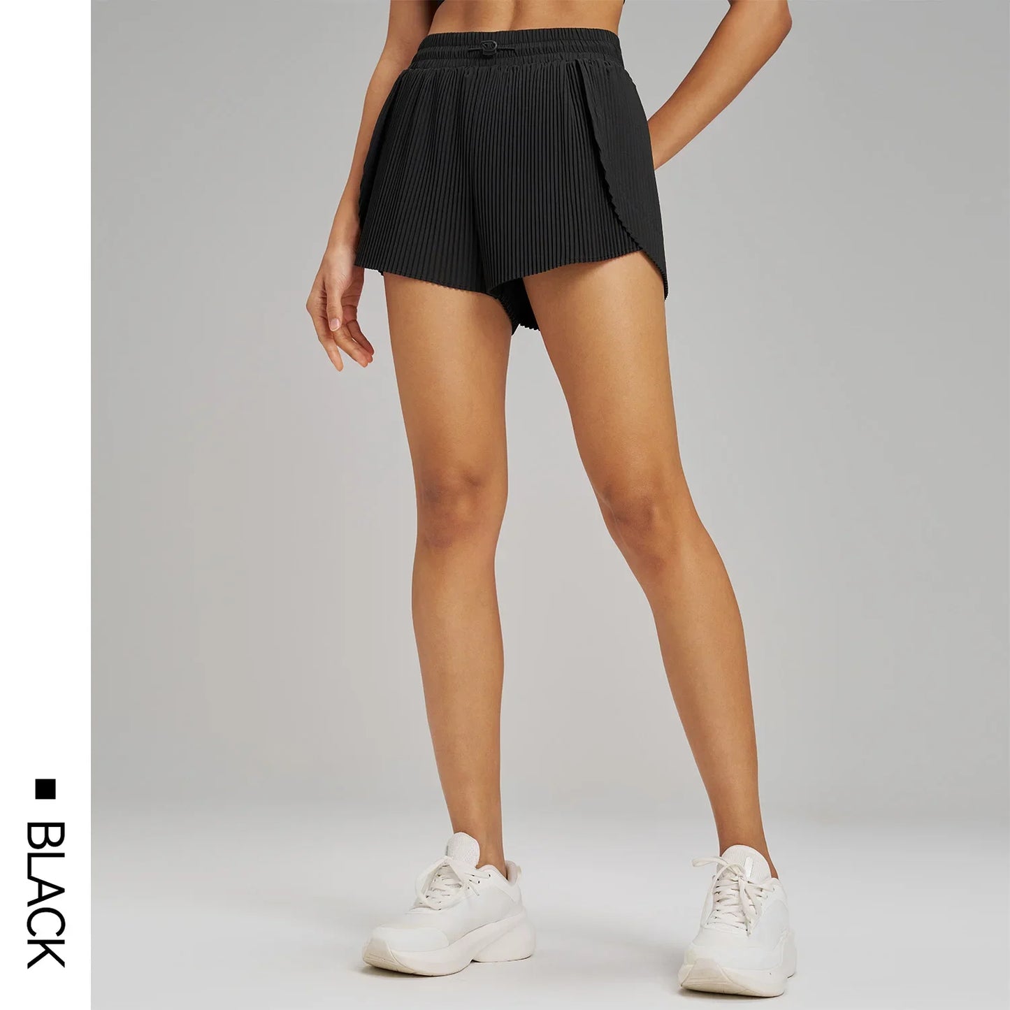 Womens Breathable Yoga Shorts Skirt Pants Outdoor Quick Dry Fitness Wear