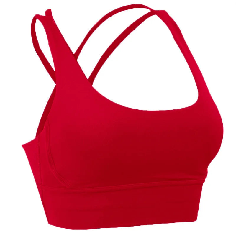 COZOK Cross Back Yoga Bra Tank Top Breathable For Women