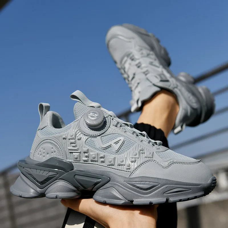 Men's Breathable Casual Sneakers Luxury Trainers Running Shoes