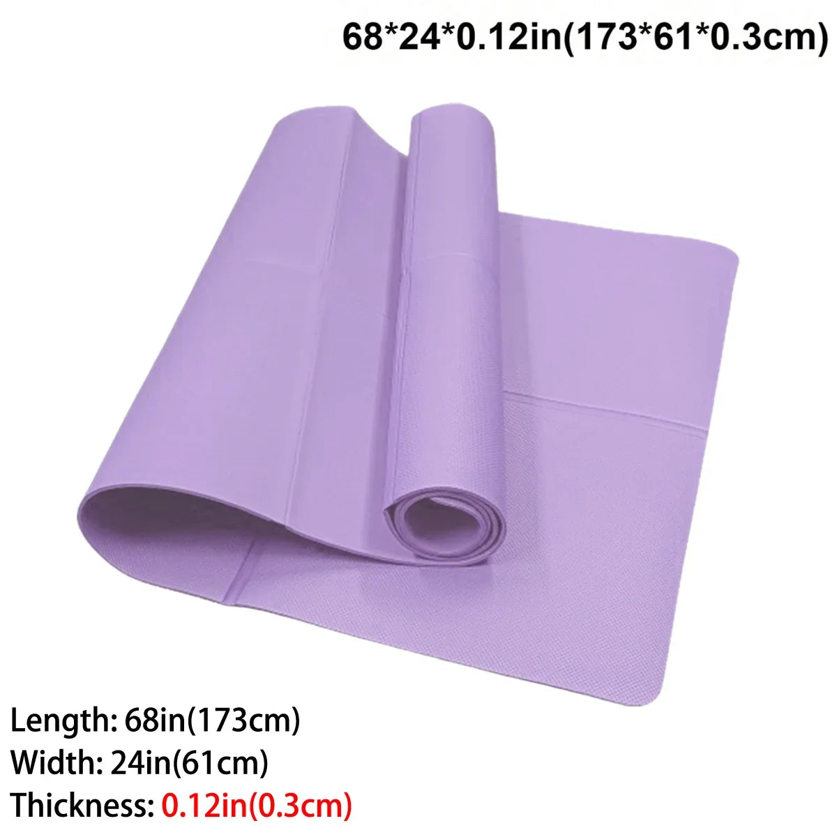 Eco Friendly Foldable Yoga Mat EVA Folding Travel Portable