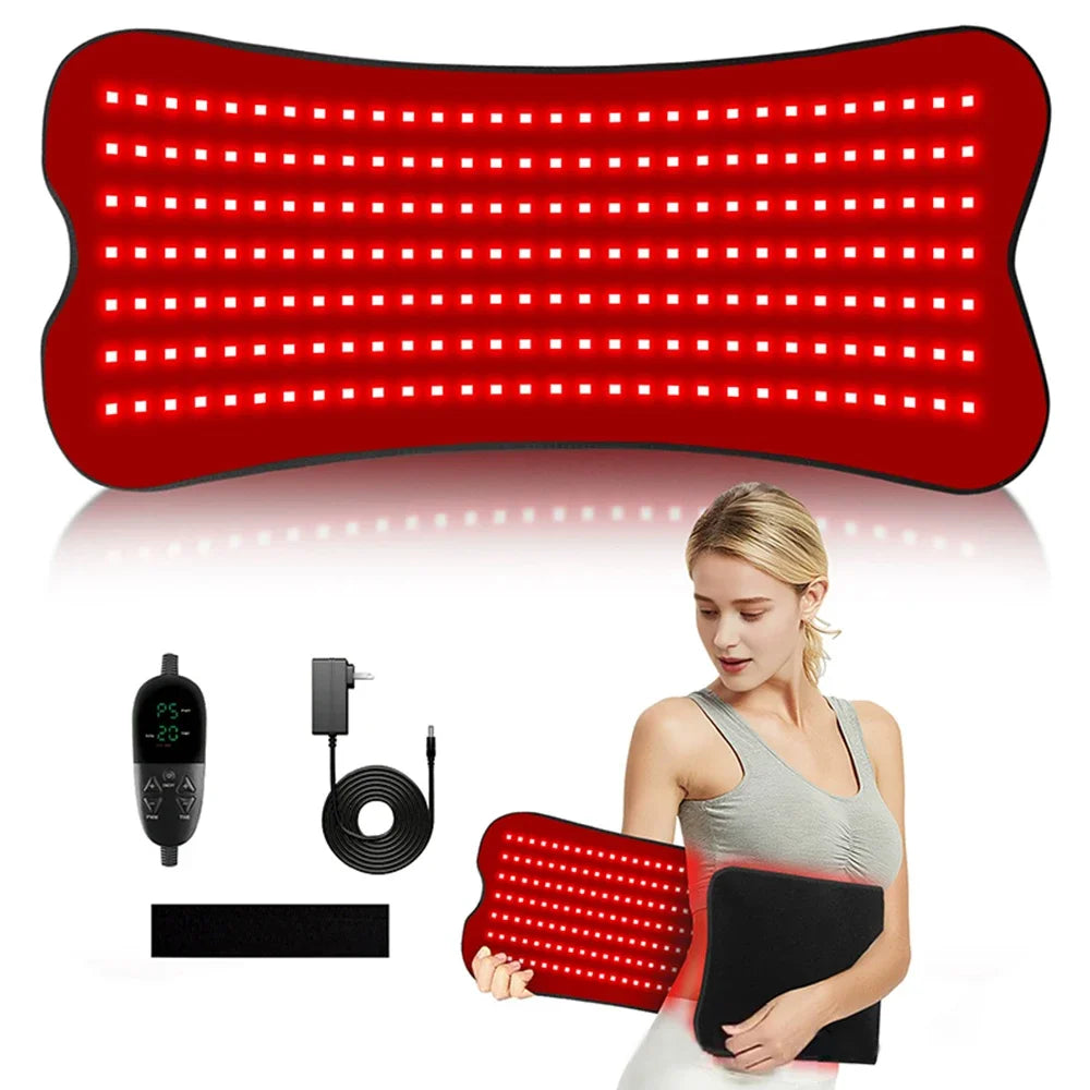 Vilnason Red Infrared Light Therapy Pad 660nm 850nm For Body