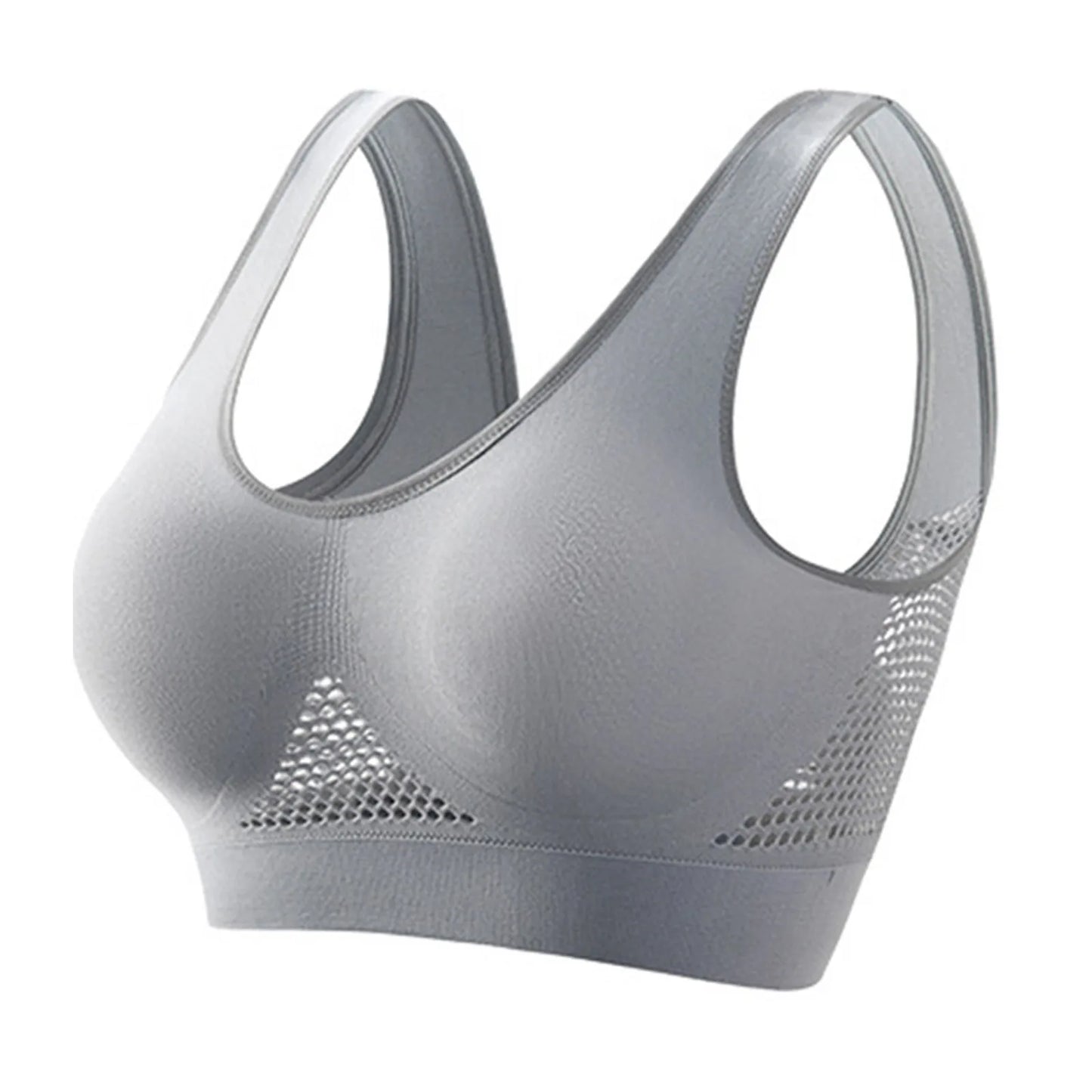 Breathable Womens Running Sports Bra With Shockproof Support Yoga Vest