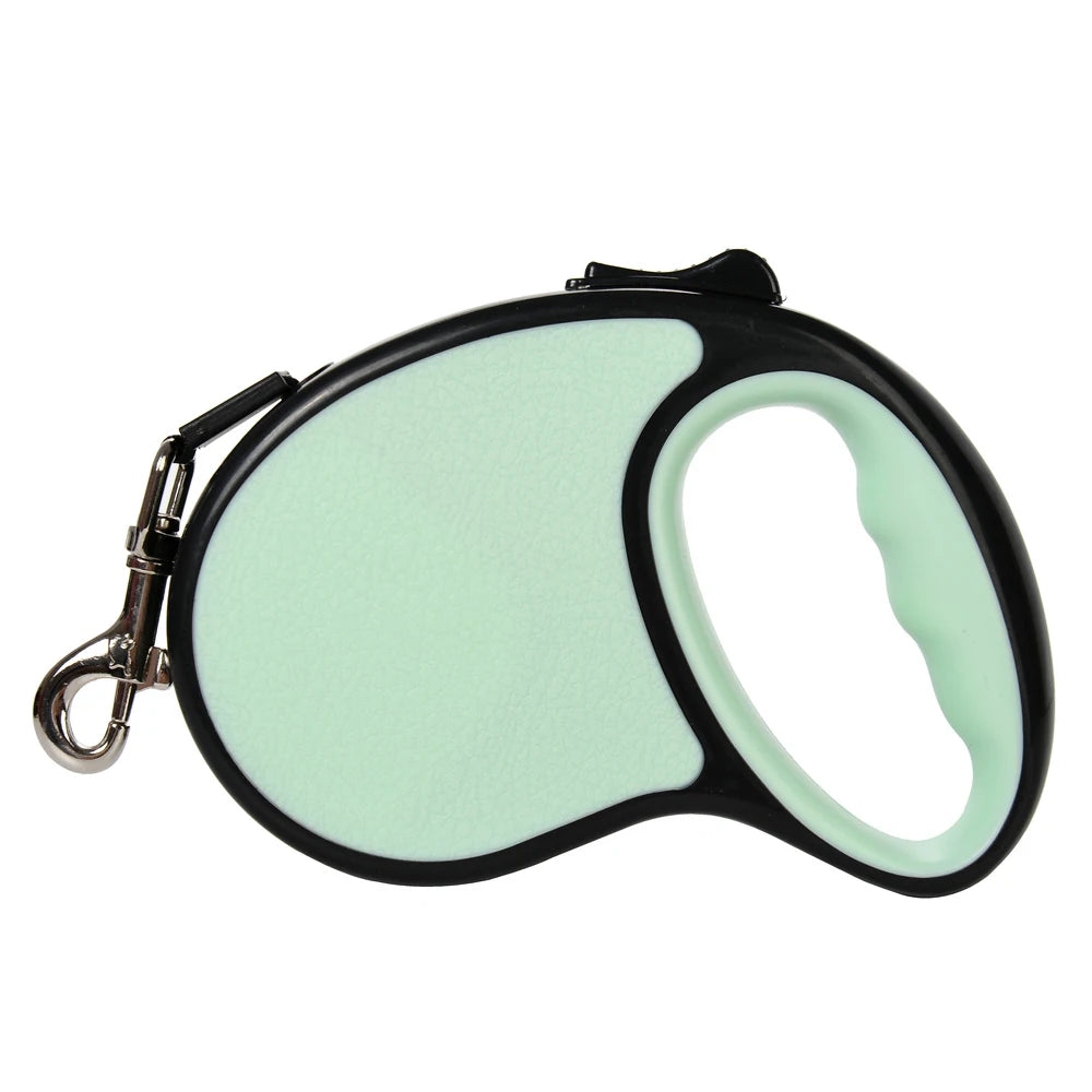 Retractable Nylon Dog Leash With ABS Case Heavy Duty