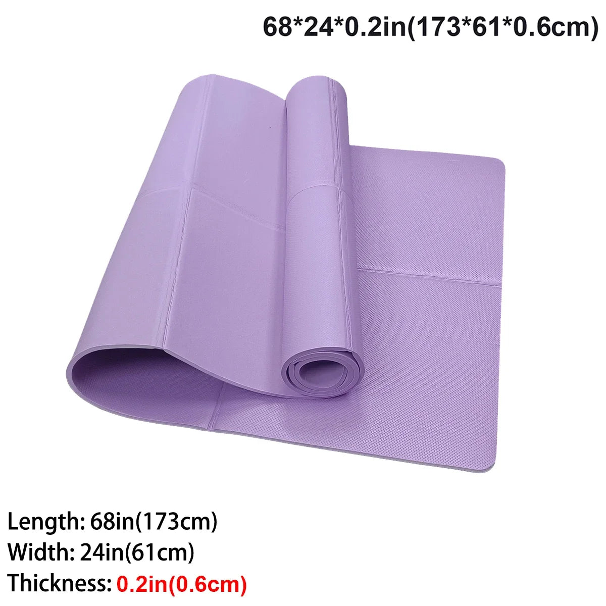 Eco Friendly Foldable Yoga Mat EVA Folding Travel Portable