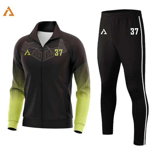 ATAGOESCN Unisex Tracksuit Sublimation Full Zip Sportswear
