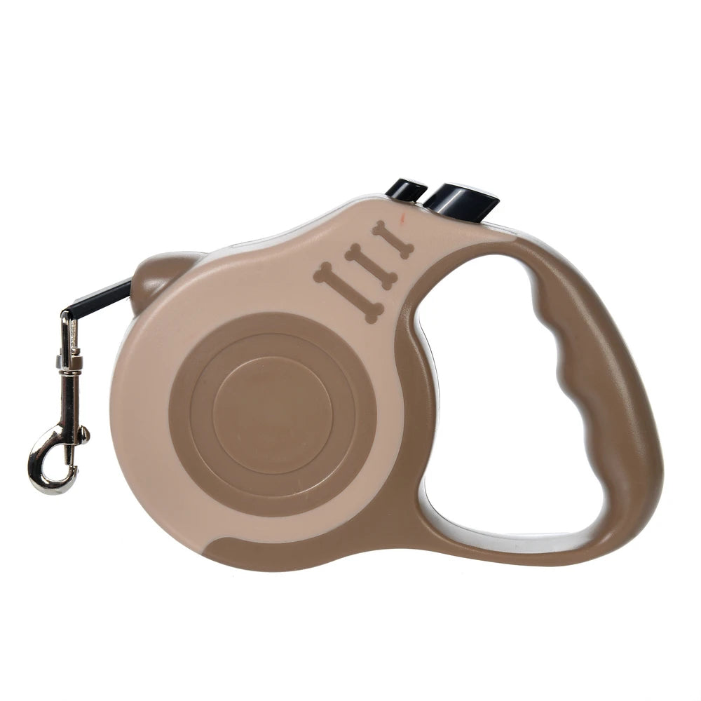 Retractable Nylon Dog Leash With ABS Case Heavy Duty