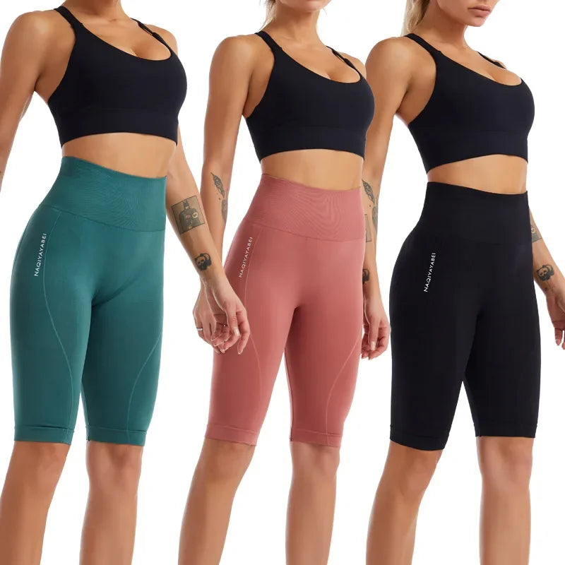 Womens Breathable Quick-Dry High-Waist Sports Yoga Pants For Workout