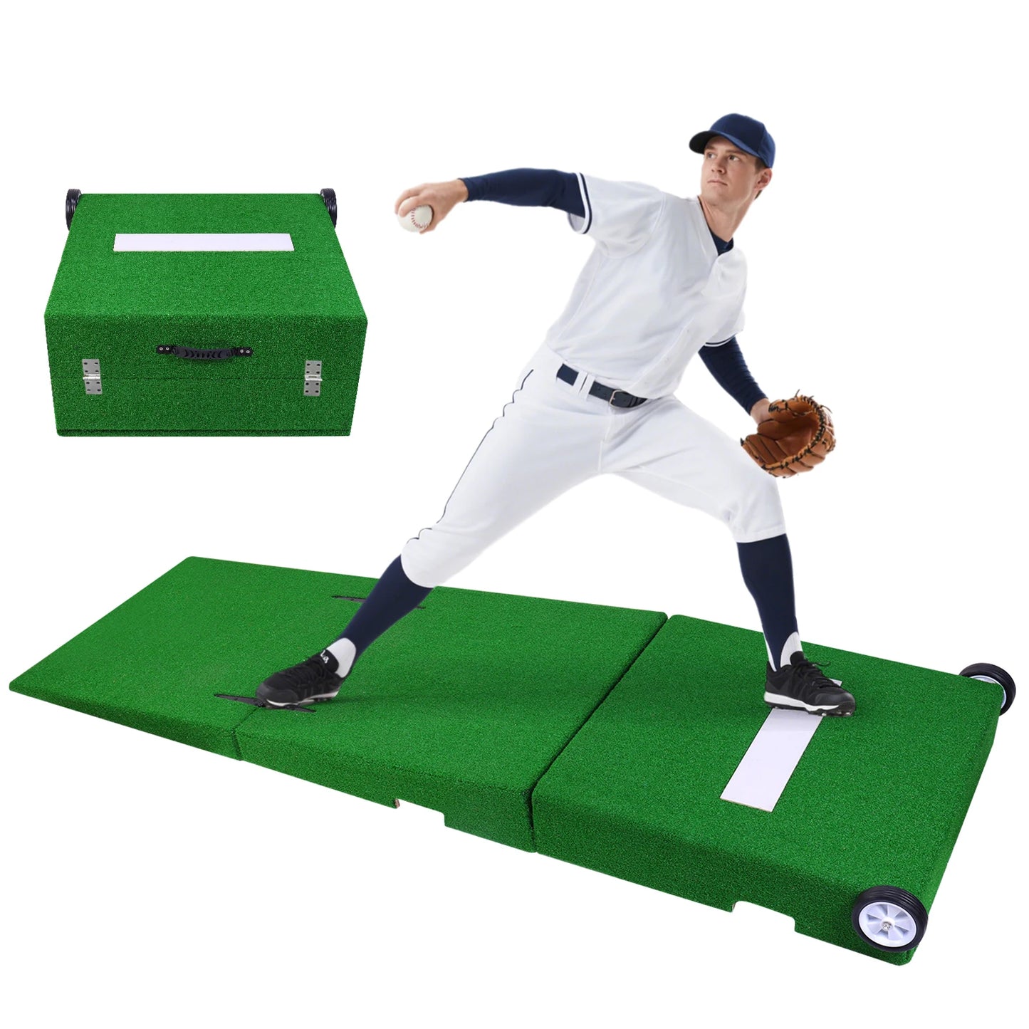 Baseball Pitching Mound Portable Foldable Practice Set