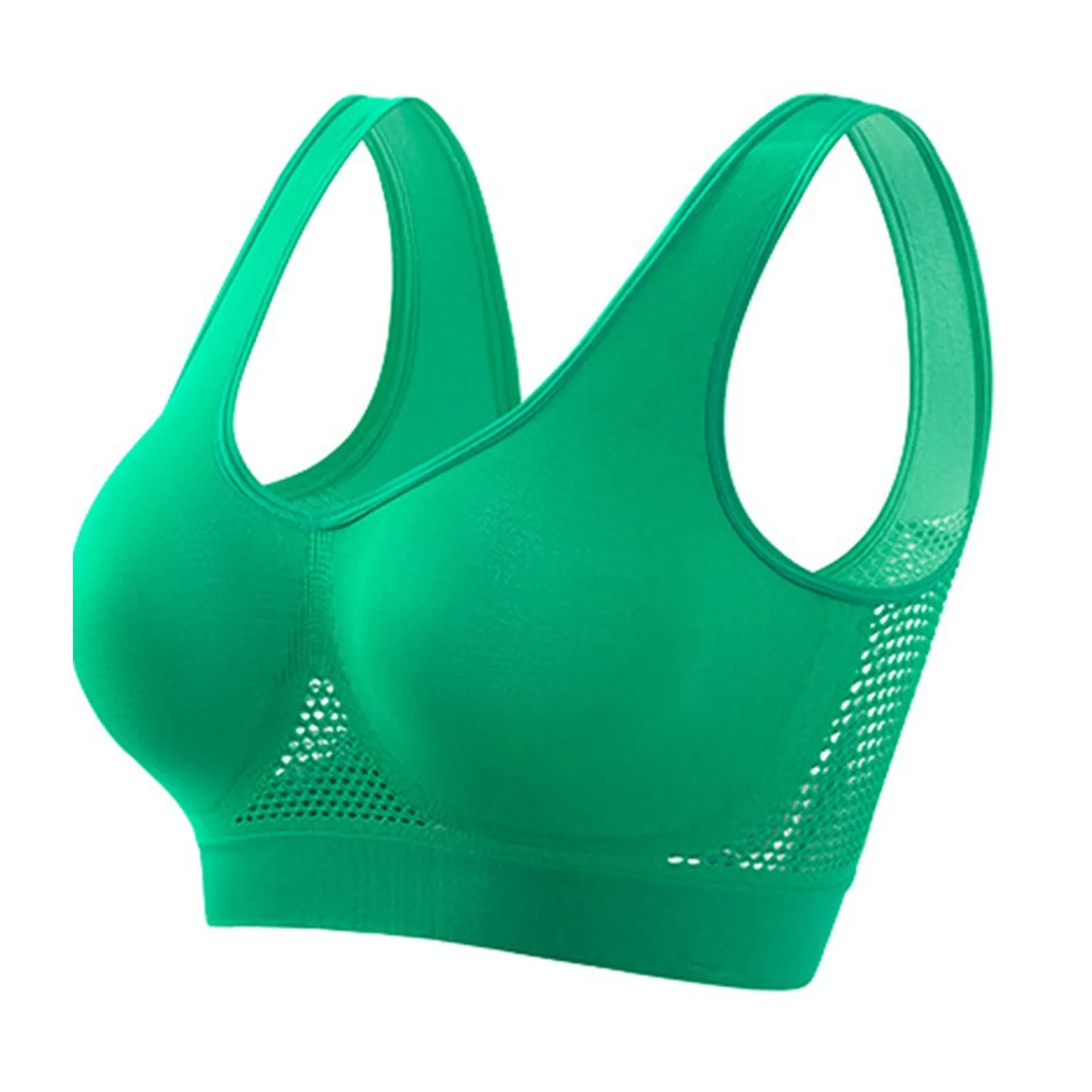 Breathable Womens Running Sports Bra With Shockproof Support Yoga Vest