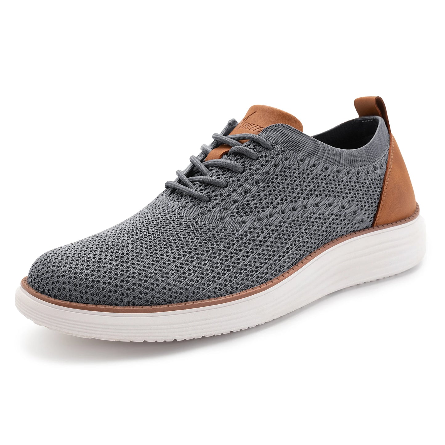 Men's Casual Sneakers Oxfords Mesh Breathable Walking Athletic Shoes
