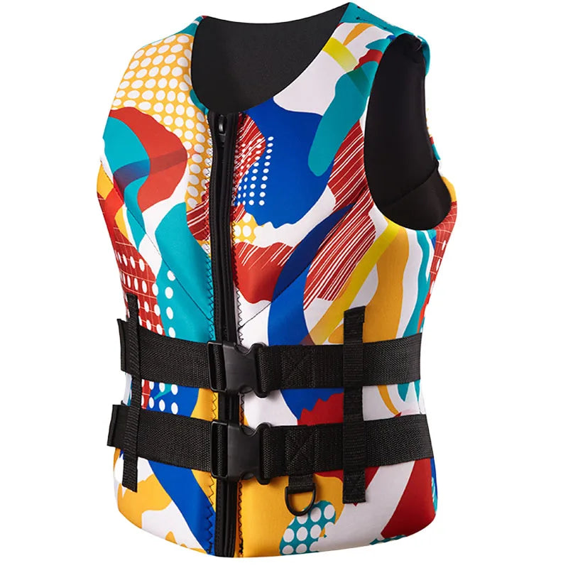 Life Jacket For Adults Kayak Jet Ski Wakeboard Sports Vest