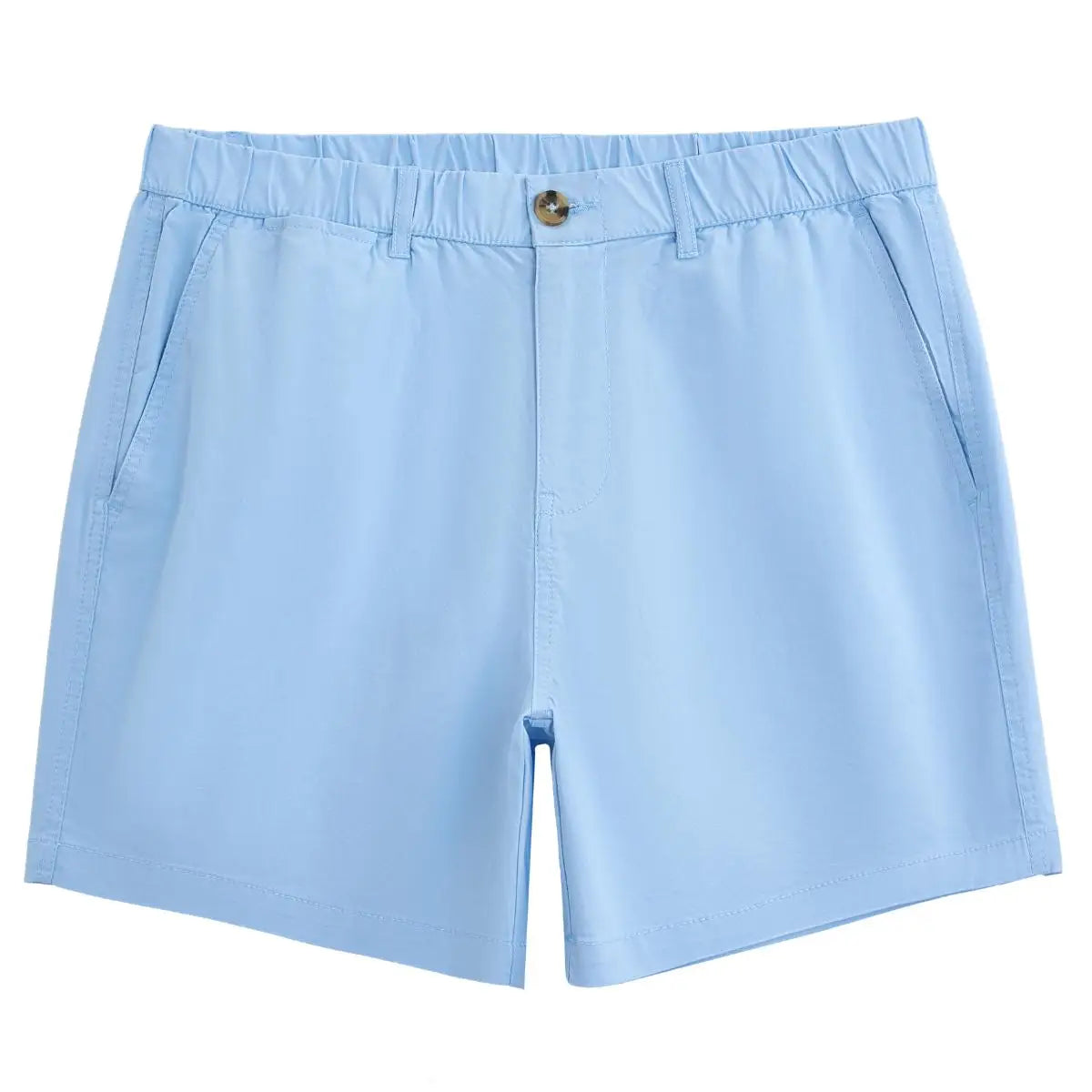 Men's Cotton Mesh Swim Trunks With Zipper Pockets Comfort Fit