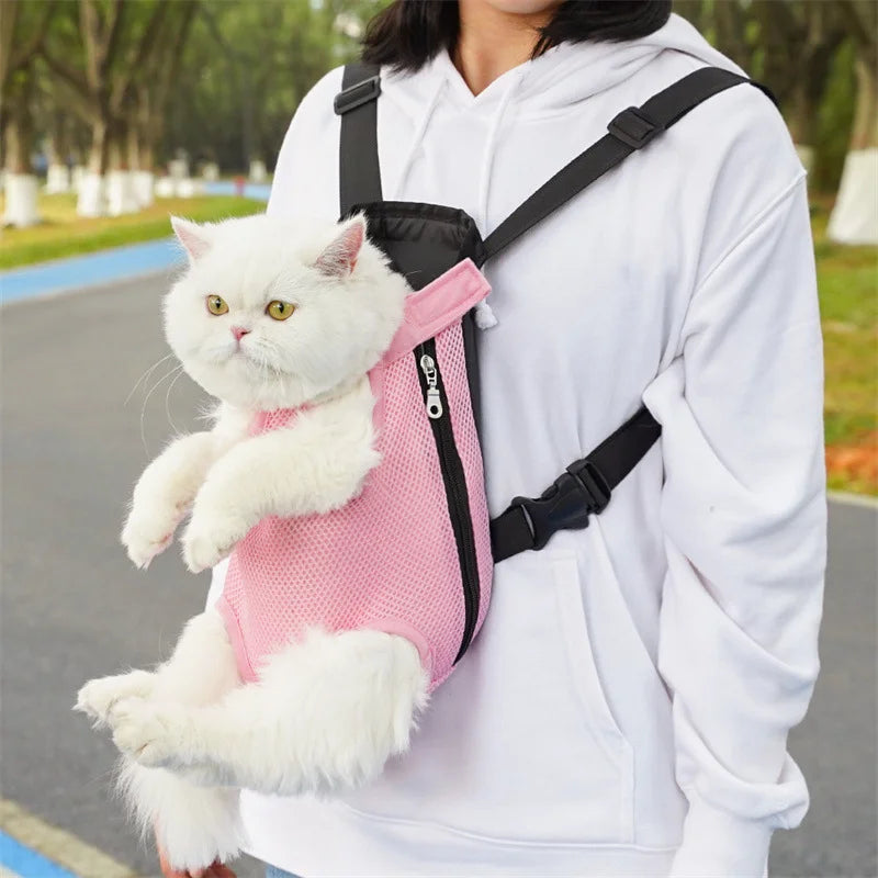 Adjustable Cat And Dog Carrier Backpack For Travel