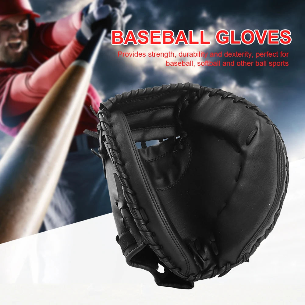 Leather Baseball Glove For Fielding And Softball Beginners