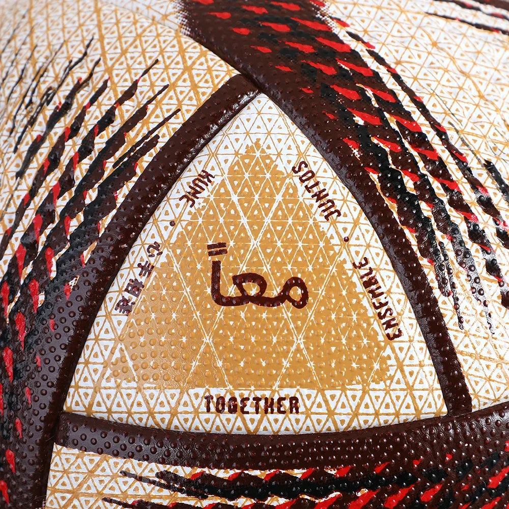 LISM Soccer Ball PU Leather Seamless Wear Resistant