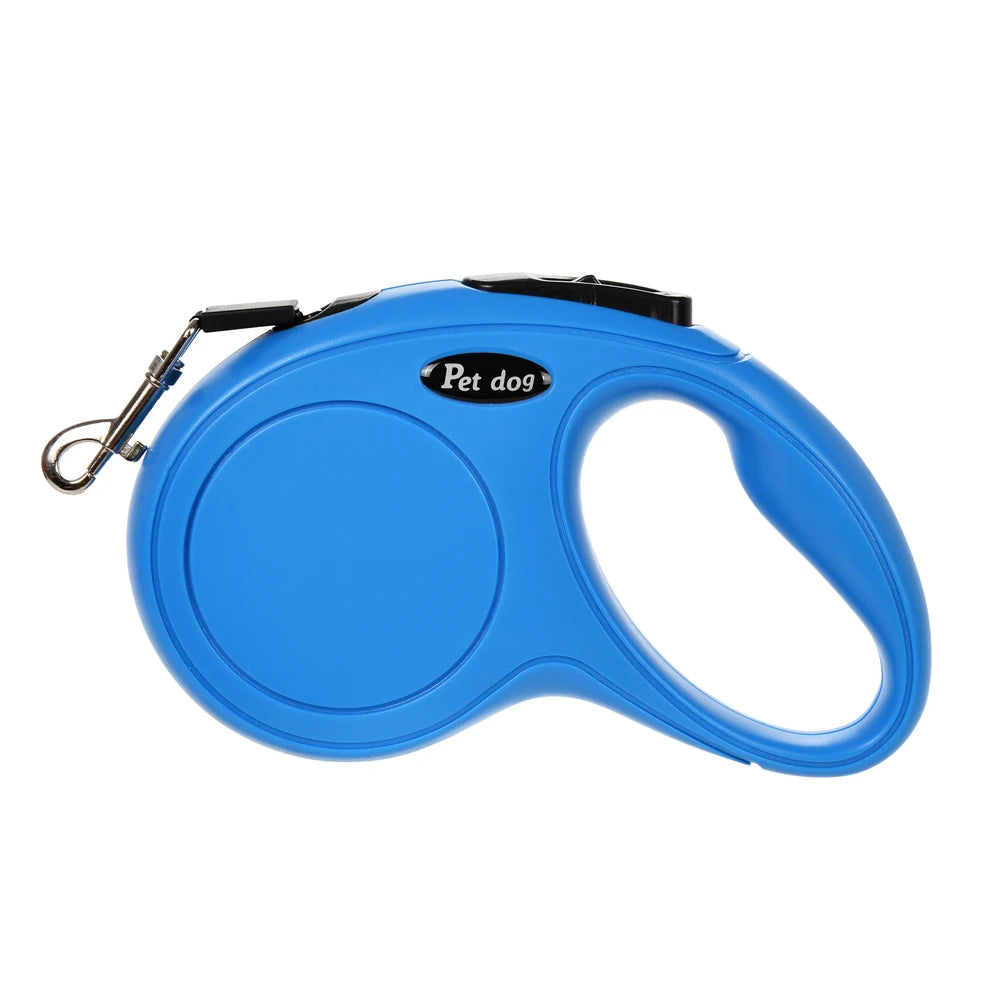 Retractable Nylon Dog Leash With ABS Case Heavy Duty