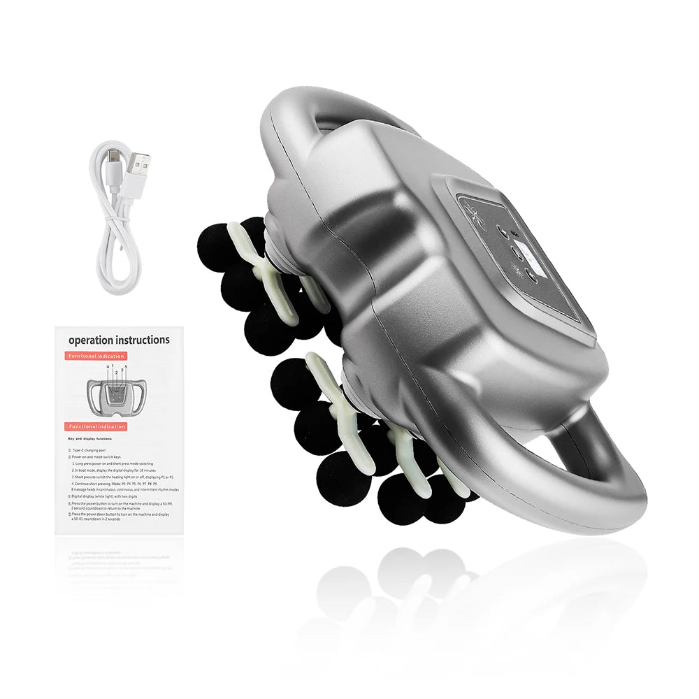 iebilif Fascia Gun 9 Modes for Back Neck Shoulders Massage