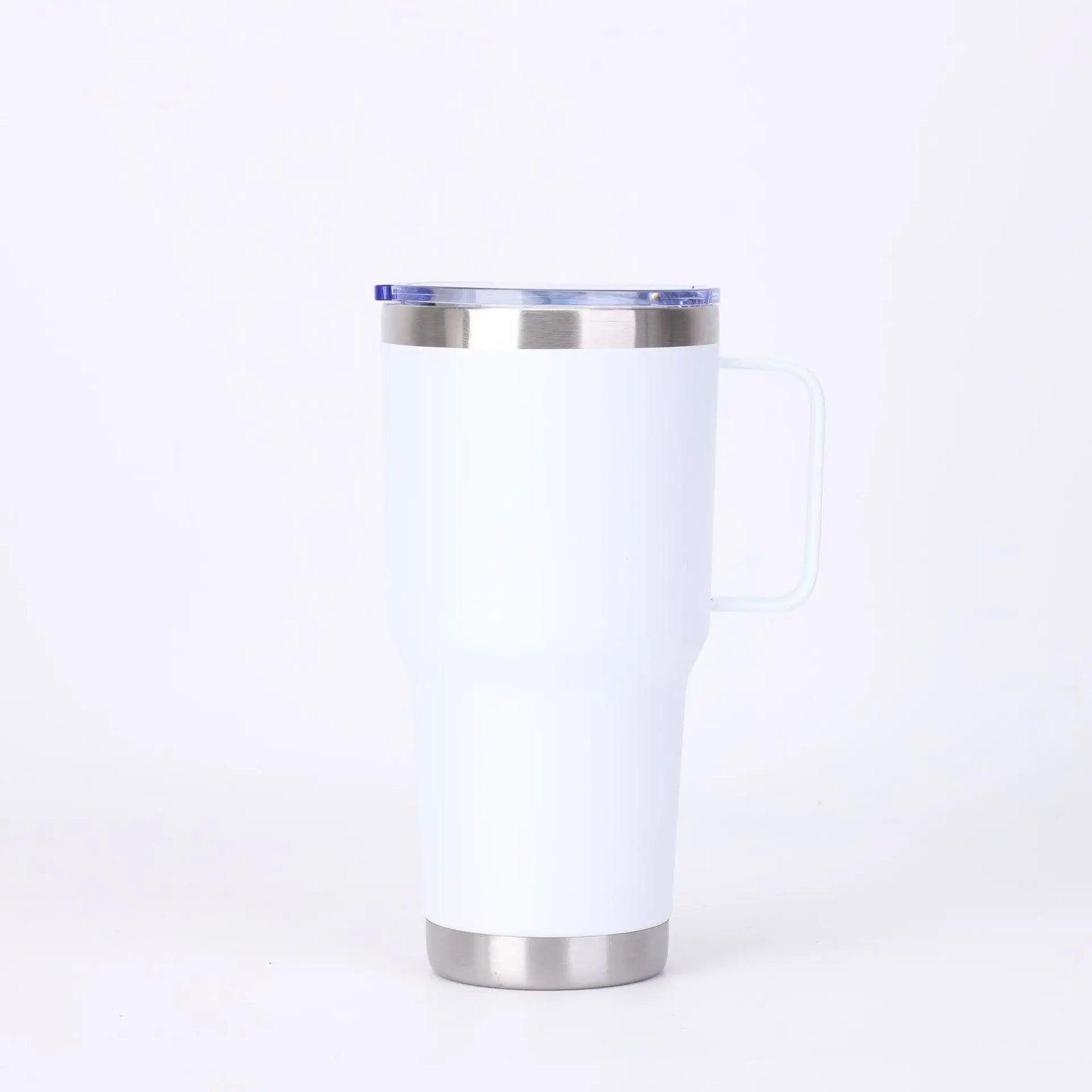 Stainless Steel Car Thermos Bottle With Handle Lid