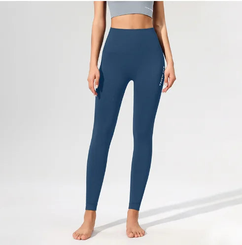 DIQUEQICN Women's High Waist Yoga Leggings Tummy Control