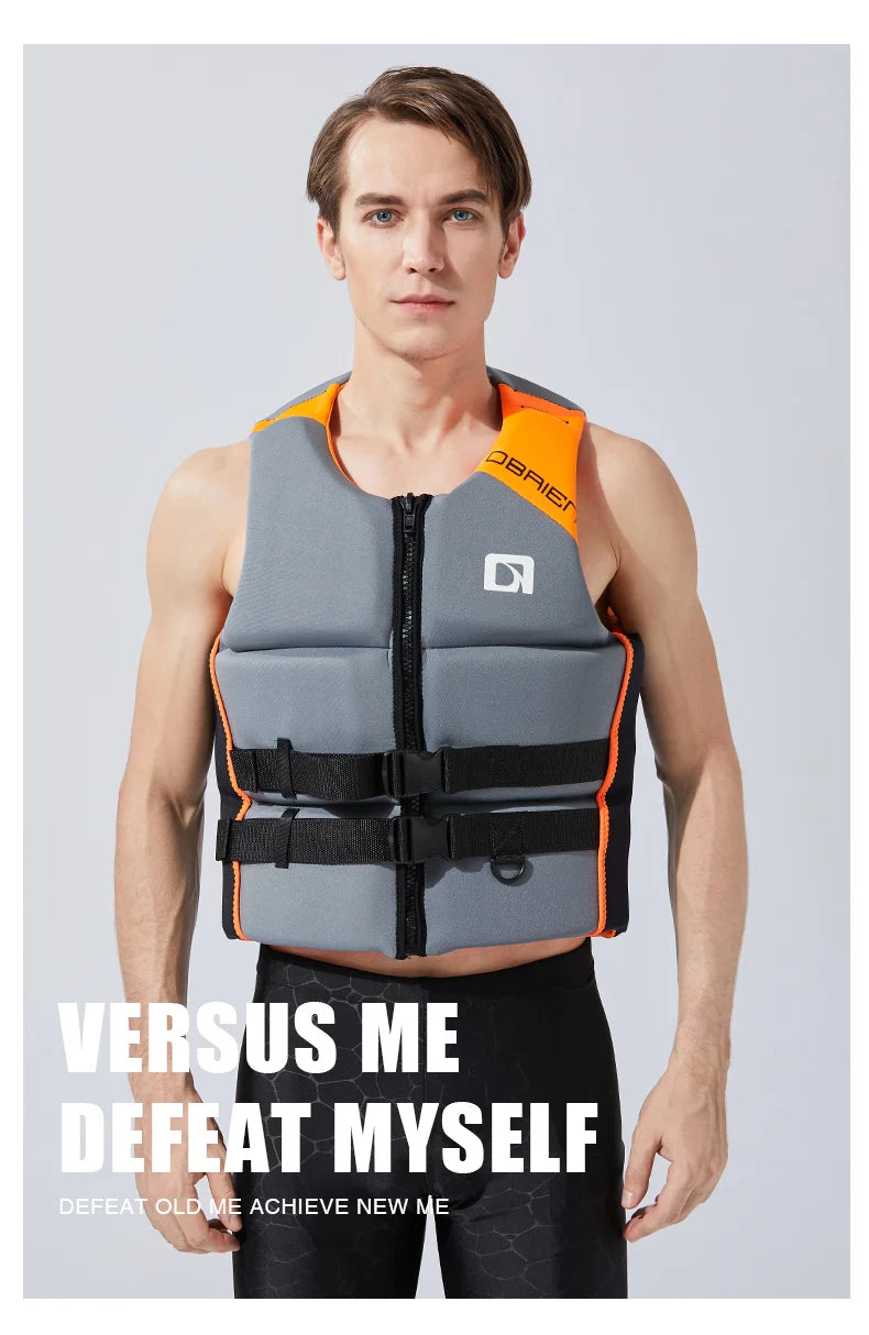 Life Jacket For Adults Kayak Jet Ski Wakeboard Sports Vest