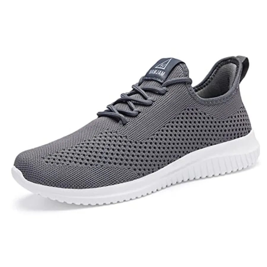 VAMJAM Men Running Shoes Ultra Lightweight Breathable Non Slip Sneakers