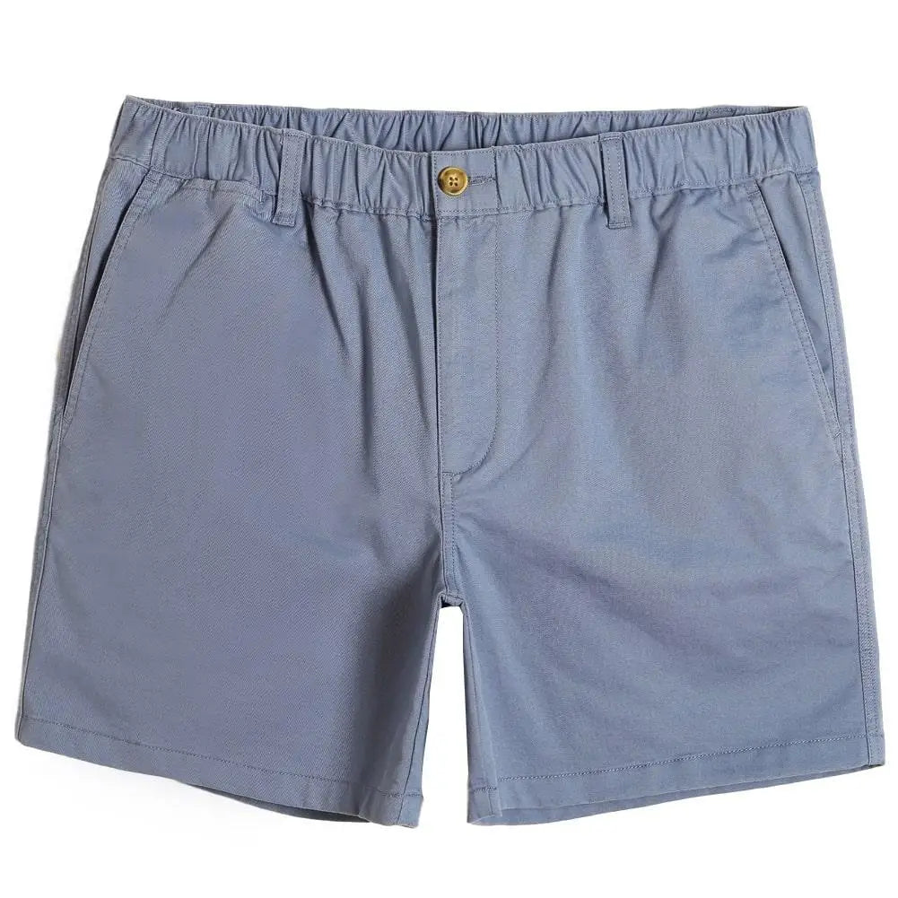 Men's Cotton Mesh Swim Trunks With Zipper Pockets Comfort Fit