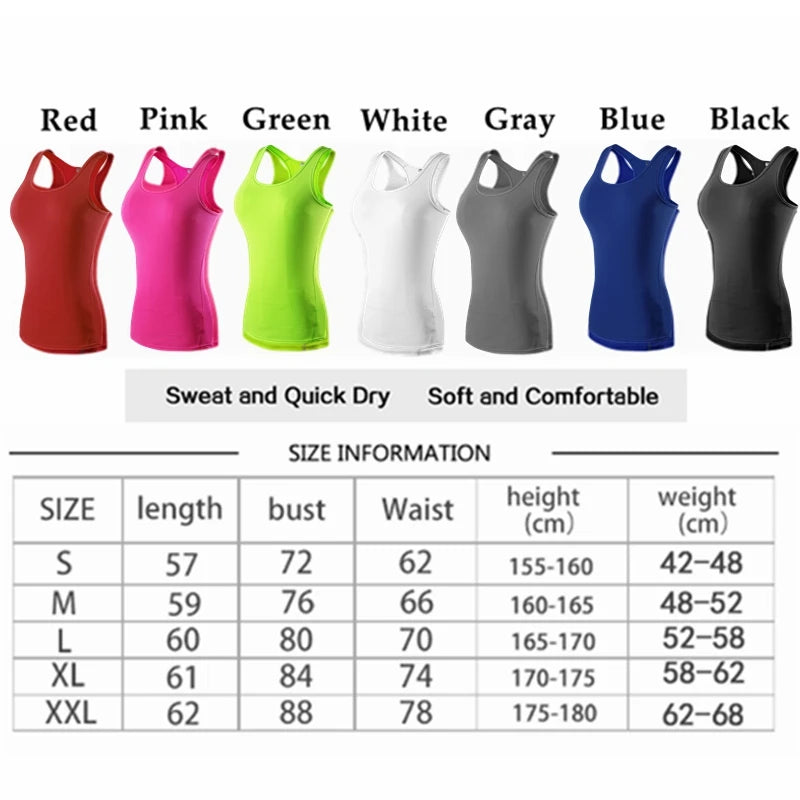 Women Quick Dry Performance Yoga Vest Sleeveless Sports Top