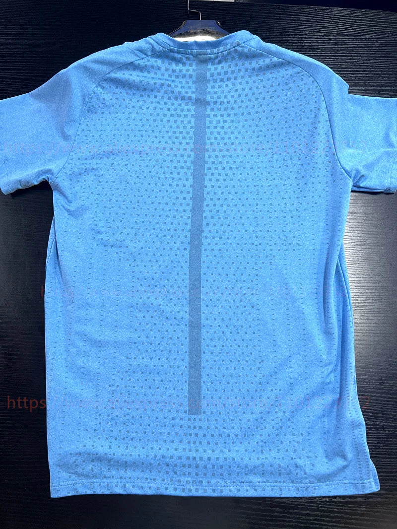 Women Breathable Quick Dry Gym Shirt Short Sleeve Polyester