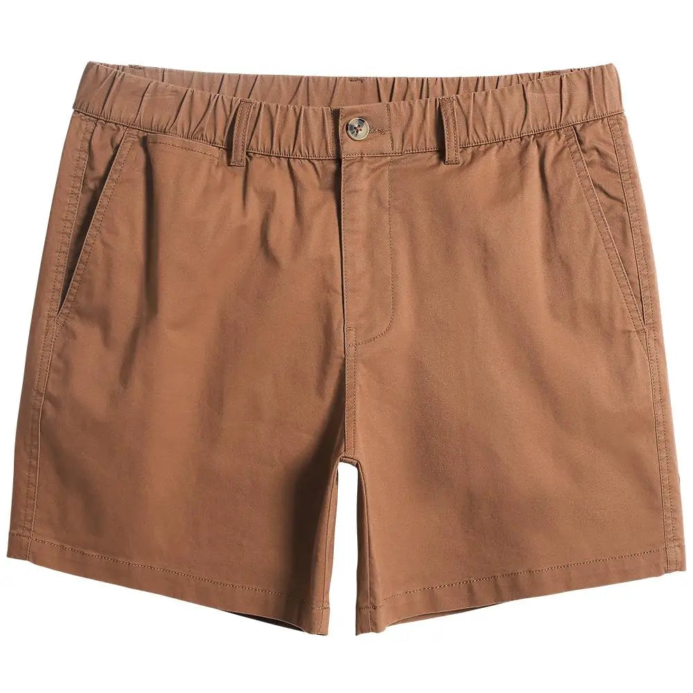 Men's Cotton Mesh Swim Trunks With Zipper Pockets Comfort Fit