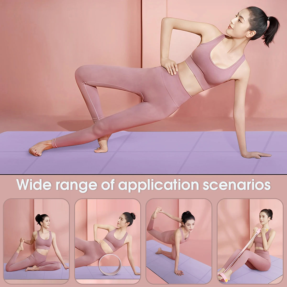 Eco Friendly Foldable Yoga Mat EVA Folding Travel Portable