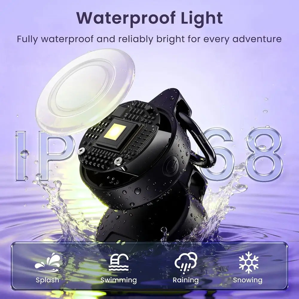 2-in-1 GPS Tracker and IP68 Dog Light for Safe Pet Visibility