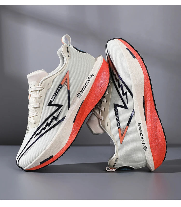 Men Running Shoes Lightweight Breathable Nonslip Sneakers