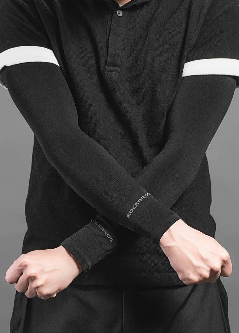 ROCKBROS Arm Sleeves UV Protection For Running And Cycling
