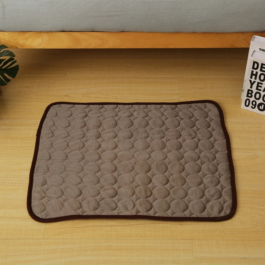 Pet Ice Cooling Orthopedic Mat Pad Bed For Cats Dogs