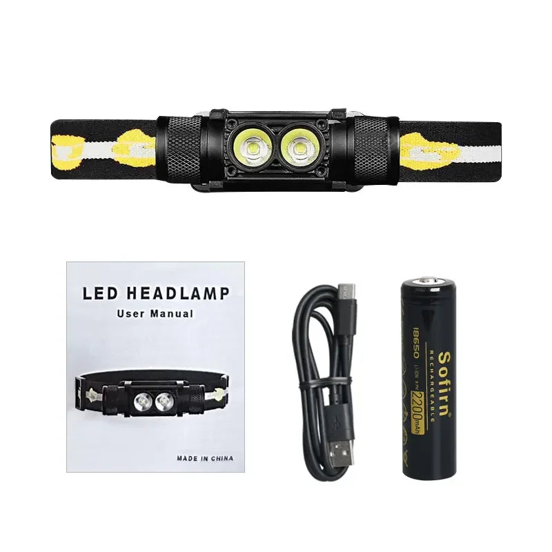 Sofirn H25S Mini LED Headlamp 1200 Lumen Rechargeable