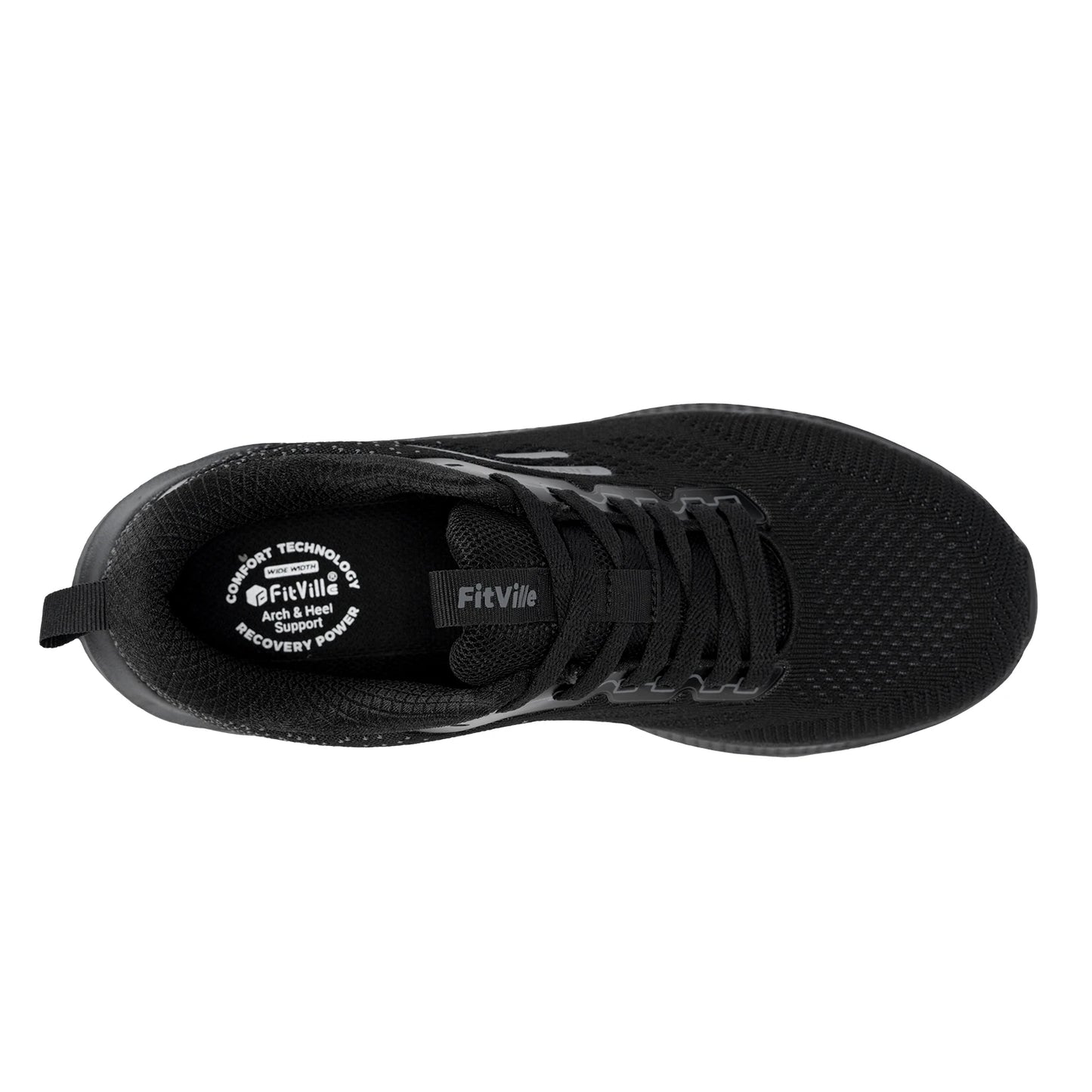 Fitville Men's Sport Running Shoes Breathable Lightweight Training Footwear