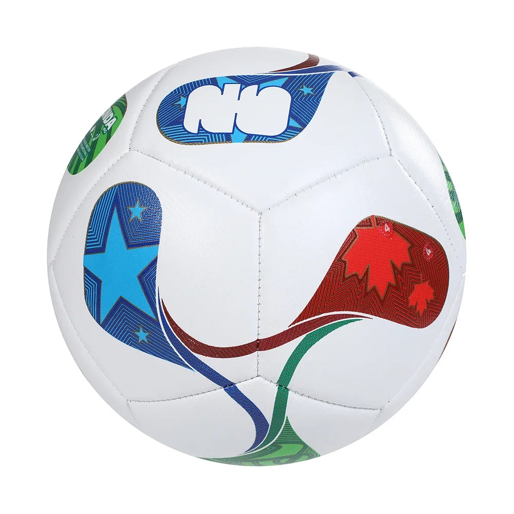 LISM Soccer Ball PU Leather Seamless Wear Resistant
