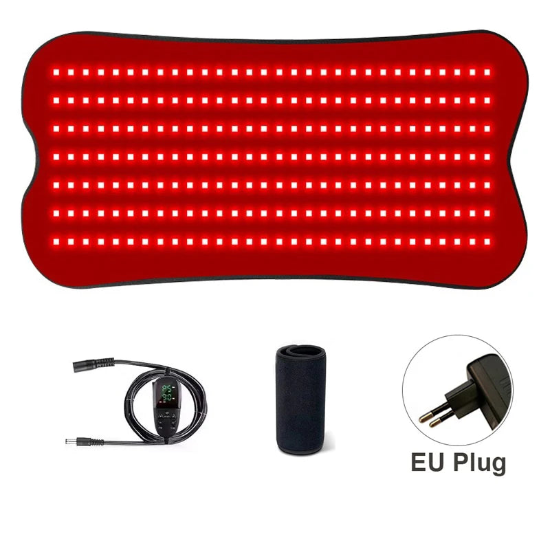 Vilnason Red Infrared Light Therapy Pad 660nm 850nm For Body
