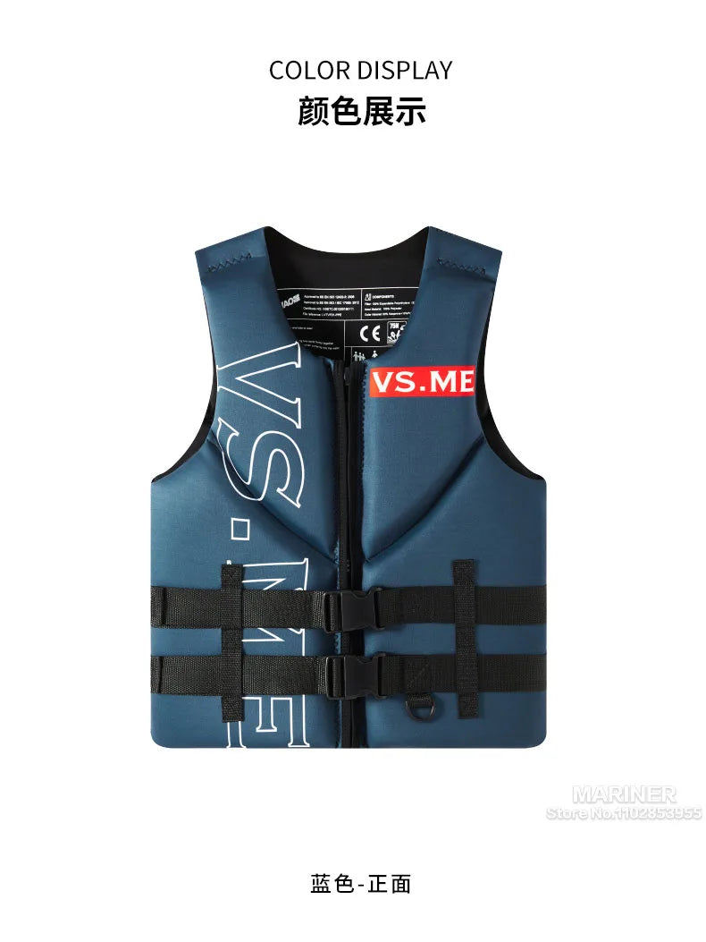 Life Jacket For Adults Kayak Jet Ski Wakeboard Sports Vest