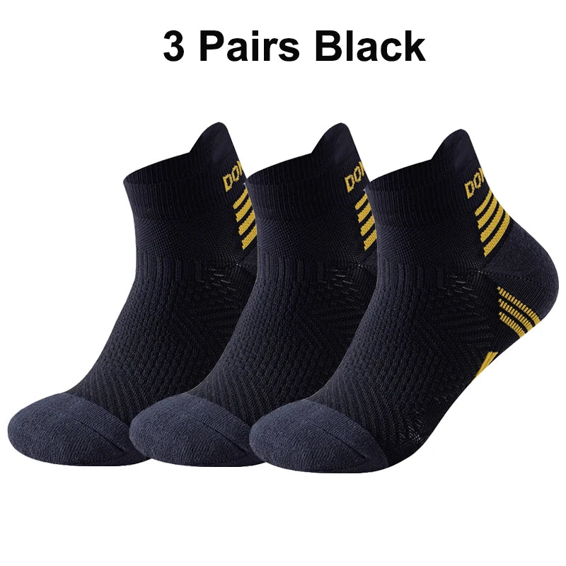 Marathon Running Socks for Men and Women Ankle Cushioned