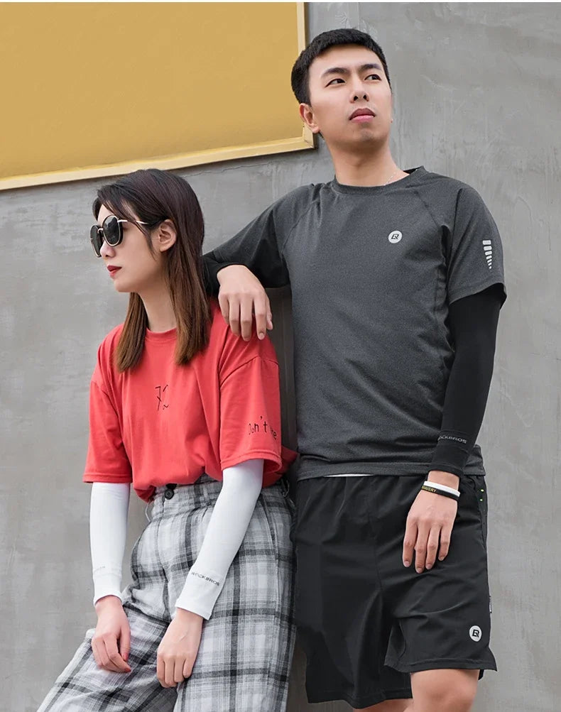 ROCKBROS Arm Sleeves UV Protection For Running And Cycling
