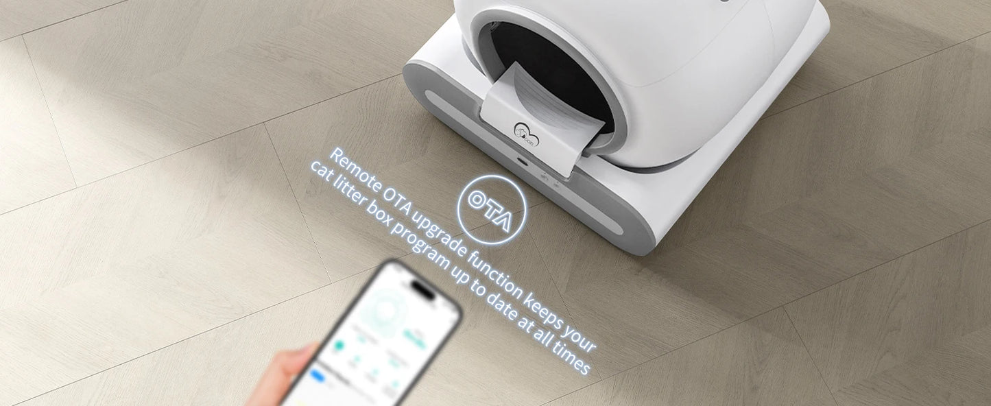DOEL Self-Cleaning Cat Litter Box With App Control