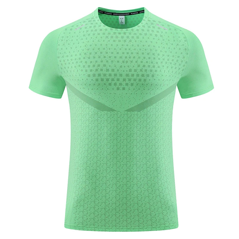 Women Breathable Quick Dry Gym Shirt Short Sleeve Polyester