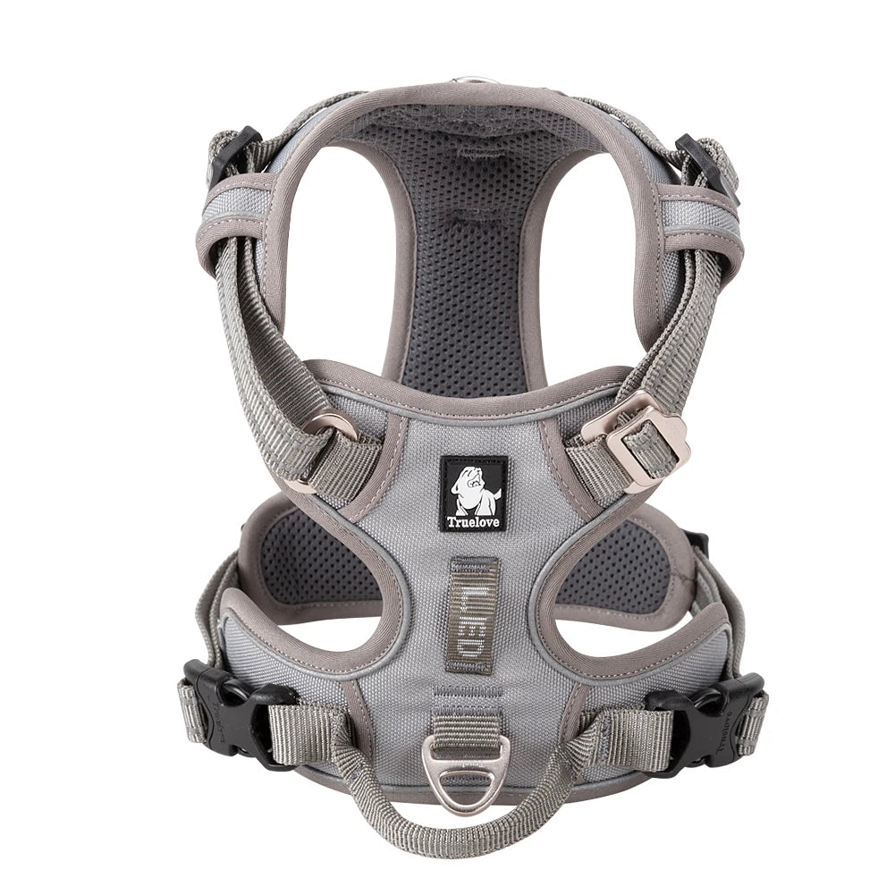 TrueLove Dog Harness Reflective Padded Quick Release Nylon