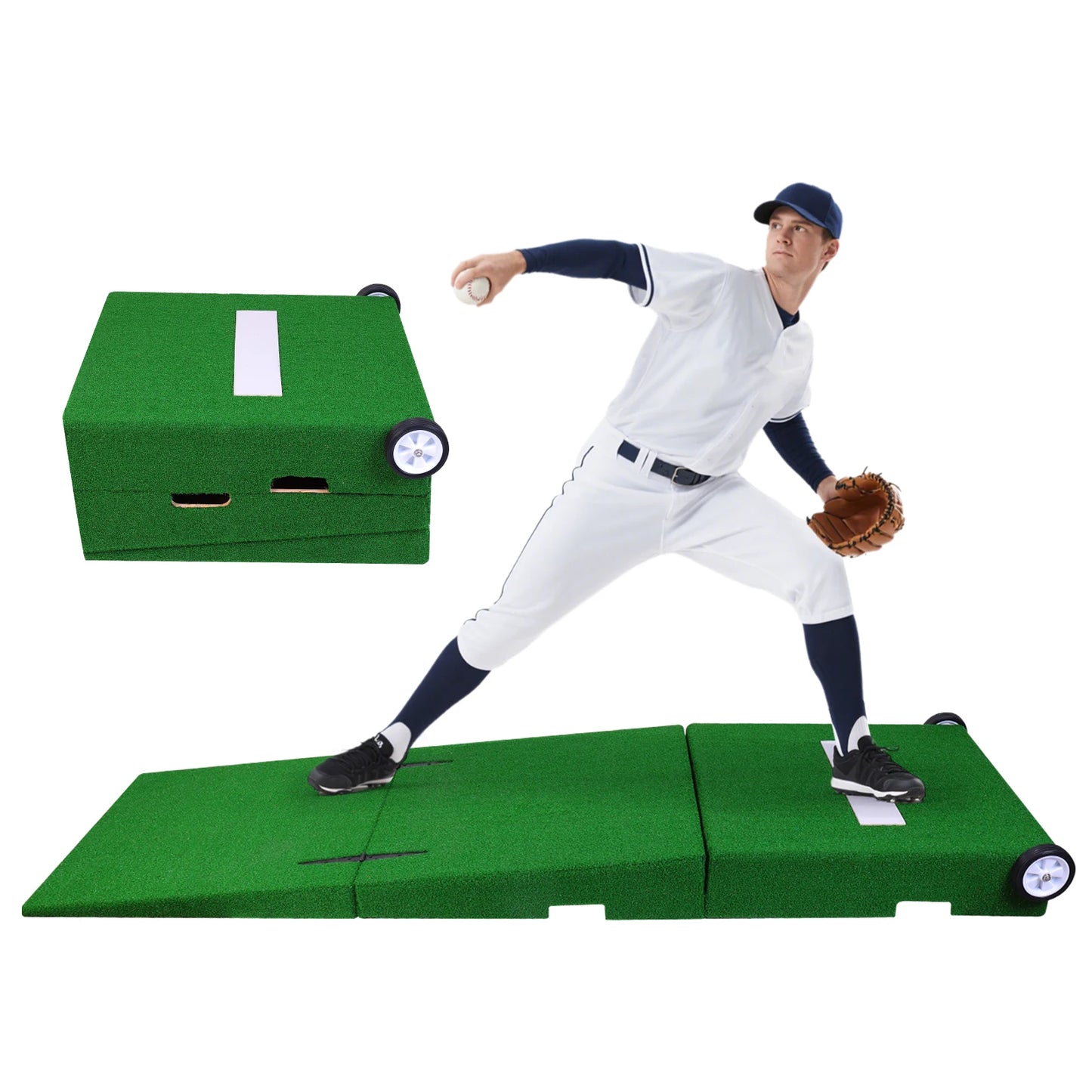 Baseball Pitching Mound Portable Foldable Practice Set