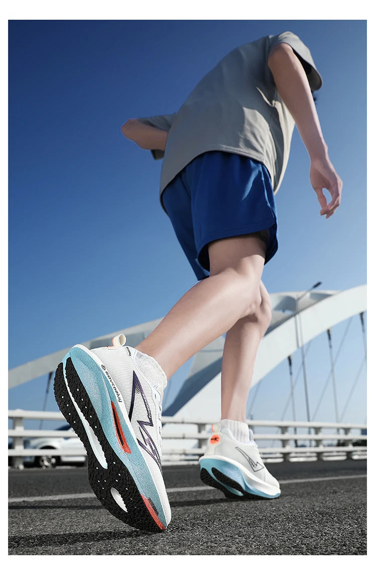 Men Running Shoes Lightweight Breathable Nonslip Sneakers