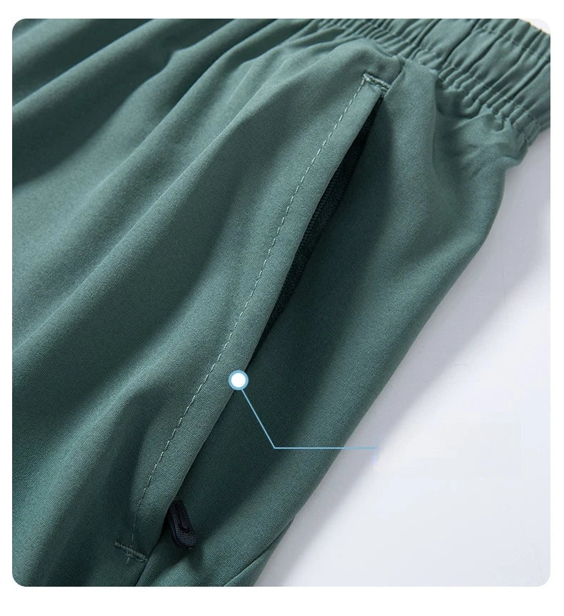 Men's Quick Dry Summer Shorts With Five Pocket Design Breathable