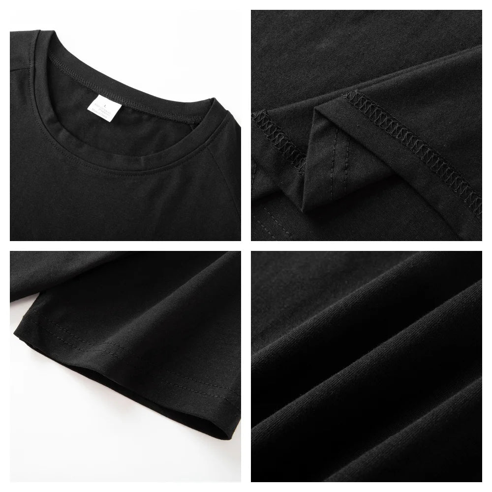 Plain Gym T Shirt For Men Cotton O Neck Short Sleeve Workout Tee